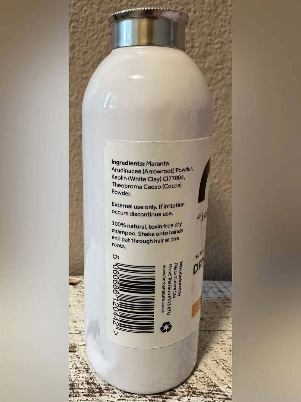Fierce Nature Brunette Dry Shampoo - NIB